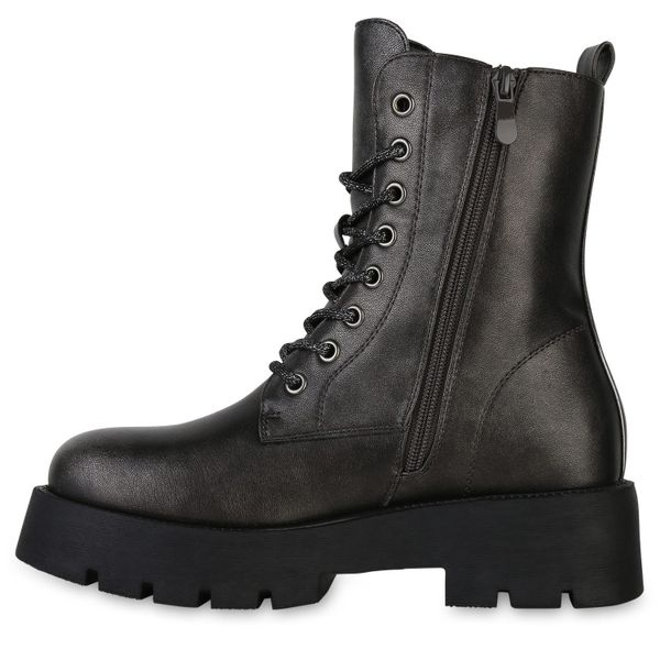 VAN HILL 841446 Schnürstiefelette Damen Leicht günstig online kaufen