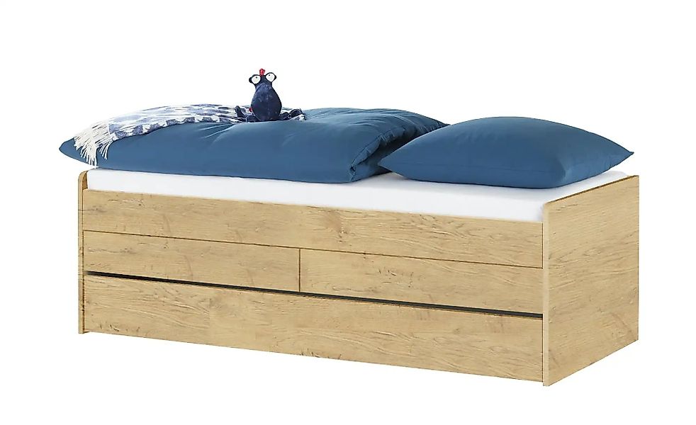 Duobett mit Stauraum  Grow Up ¦ holzfarben ¦ Maße (cm): B: 97 H: 66 Betten günstig online kaufen