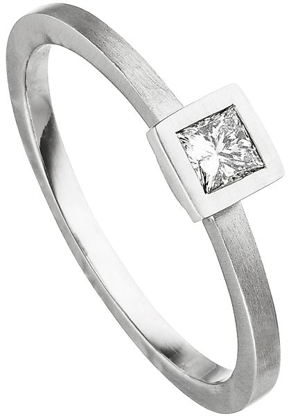 JOBO Fingerring "Ring mit Diamant 0,20 ct.", 950 Platin günstig online kaufen