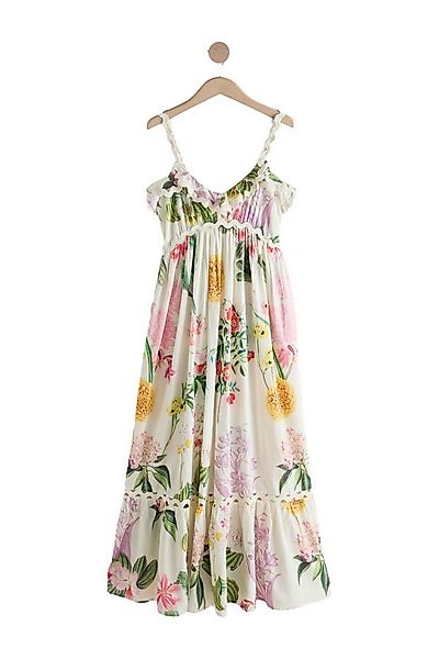 Next Strandkleid Kew Gardens Maxikleid mit Blumen-Print, Kurzgröße (1-tlg) günstig online kaufen