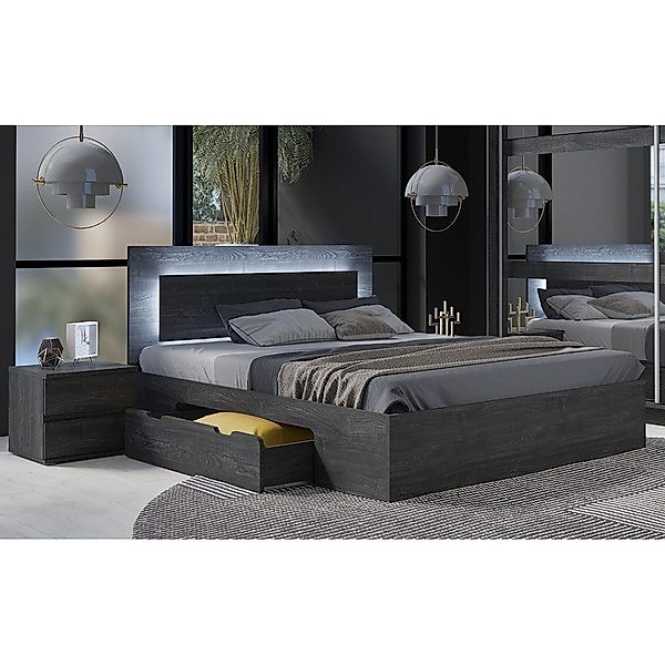 Lomadox Schlafzimmer-Set TORTONA-166, (Spar-Set, 3-tlg., Bettgestell günstig online kaufen