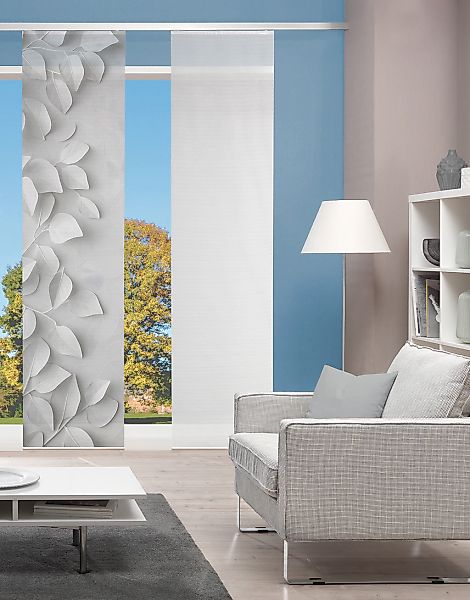 Vision S Schiebegardine "RIXA" Paneelwagen 1 Stk. tlg. Schiebevorhang Bambu günstig online kaufen