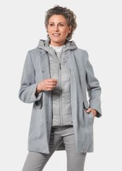 GOLDNER Kurzmantel Mantel mit herausnehmbarem Steppfutter günstig online kaufen