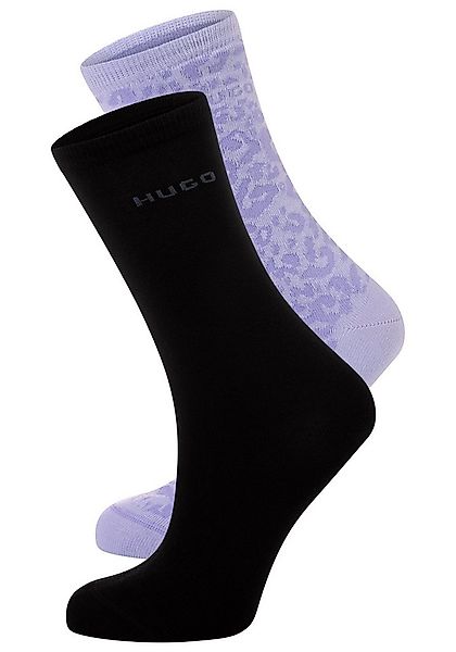 HUGO Socken LEO LOGO (Packung, 2-Paar) mit HUGO-Schriftzug günstig online kaufen