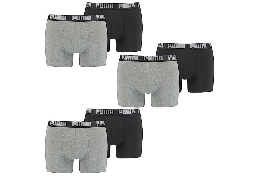 PUMA Boxershorts (Packung, 6er-Pack) Klassische Unterwäsche für Männer bequ günstig online kaufen
