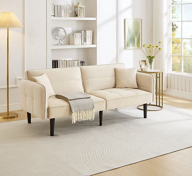 OKWISH Schlafsofa 2-in-1 Verstellbares Sofa mit günstig online kaufen