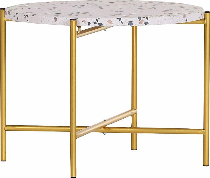 Gutmann Factory Couchtisch "Terrazzo" mit abnehmbarer Terrazzoplatte günstig online kaufen