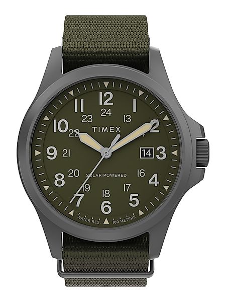 Timex Solaruhr FIELD POST TW2V03700YH, Armbanduhr, Herrenuhr, Datum, Leucht günstig online kaufen