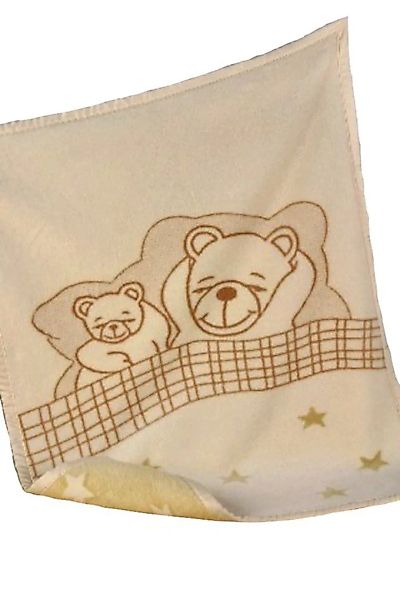 Baby Decke Bobo Natur 75*100 Bio Baumwolle günstig online kaufen