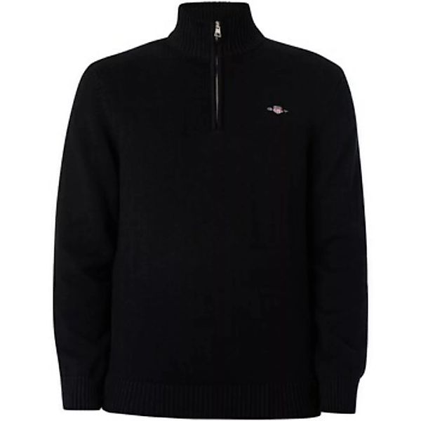 Gant  Fleecepullover Lässiges Baumwoll-Sweatshirt mit halbem Reißverschluss günstig online kaufen