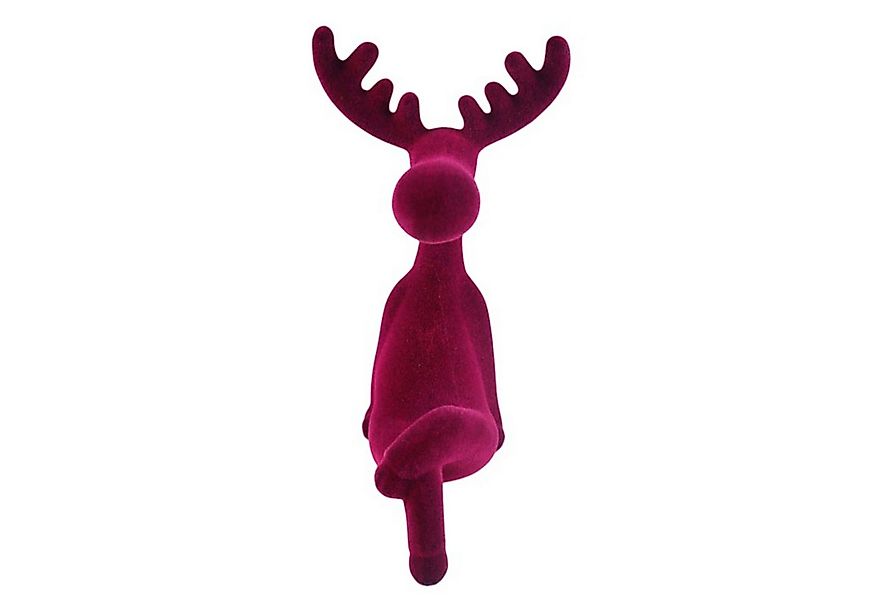 Macosa Home Kantenhocker Rentier 20,5 cm Grau, Orange, Fuchsia od. Pink (De günstig online kaufen