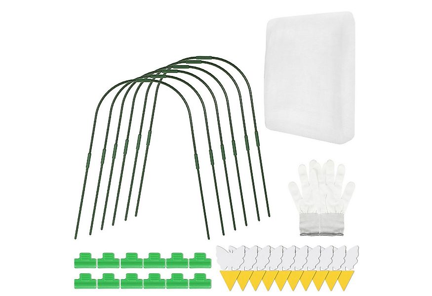 Clanmacy Pflanztunnel 63 Stück Pflanztunnel Hochbeet Frühbeet Gewächshaus 3 günstig online kaufen