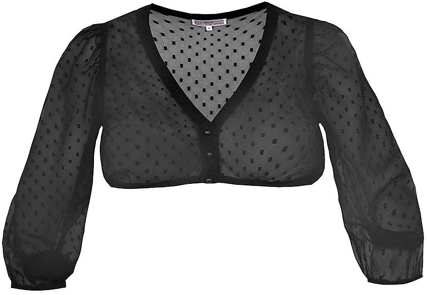 MarJo Dirndlbluse Dirndlbluse Ahorntal schwarz günstig online kaufen
