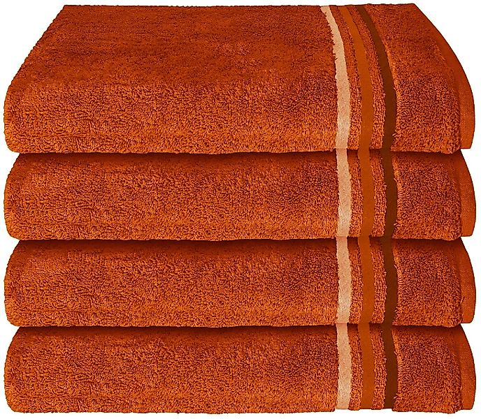 Schiesser Handtücher »Skyline Color aus 100 % Baumwolle mit eleganter Strei günstig online kaufen