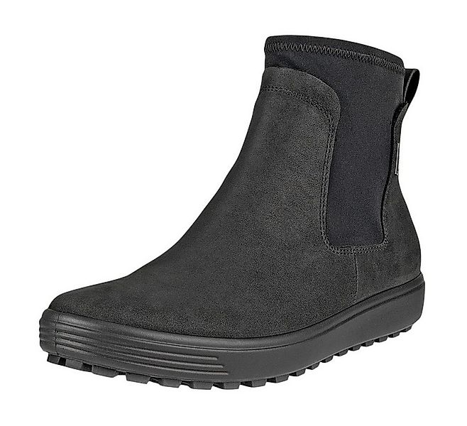Ecco Stiefelette Soft 7 Tred Chelsea GTX (Nubukleder, wasserdicht) schwarz günstig online kaufen