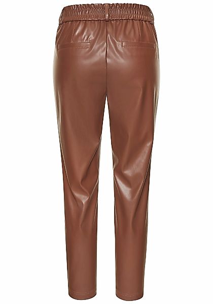 LASCANA Schlupfhose aus Lederimitat, bequeme Stoffhose, elegant-chic günstig online kaufen
