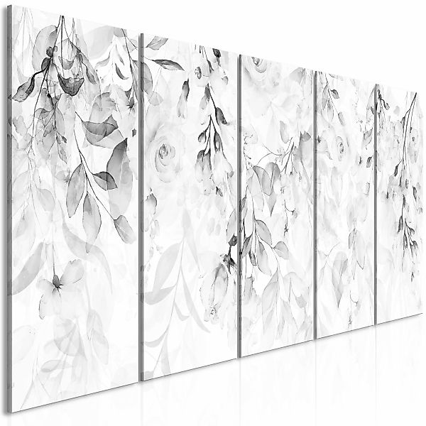 Wandbild - Waterfall Of Roses (5 Parts) Narrow - Third Variant günstig online kaufen