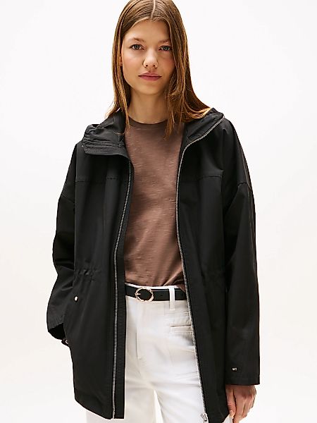 Tommy Hilfiger Windbreaker "COTTON NYLON REG PARKA", mit Kapuze günstig online kaufen