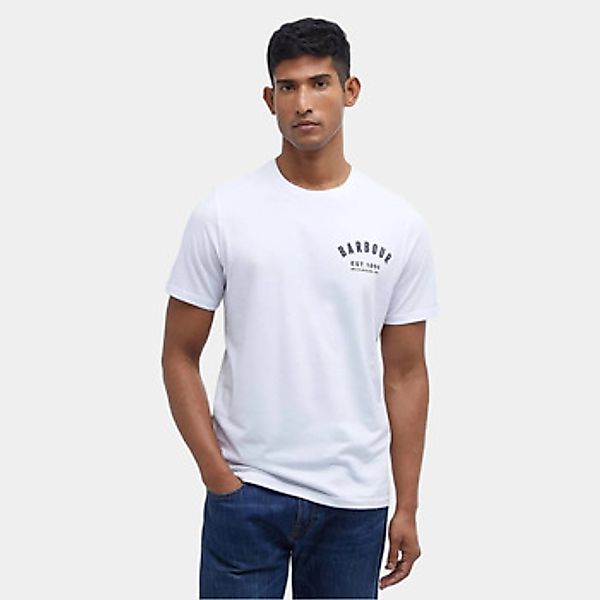 Barbour  T-Shirt preppy t-shirt - white günstig online kaufen
