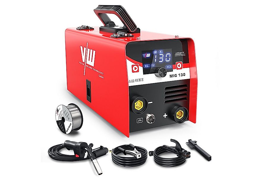 VECTOR WELDING Fülldrahtschweißgerät Schweißgerät SET MIG mit Drahtrolle & günstig online kaufen
