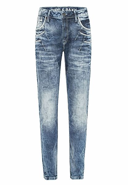 Cipo & Baxx Straight-Jeans "Jeans", im trendigen Design günstig online kaufen