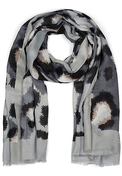 styleBREAKER Modeschal Schal mit Oversize Leoparden günstig online kaufen