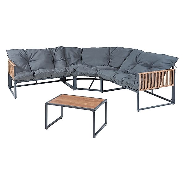 casa.pro Loungeset, (Set, 4-tlg), »Karg« Sofa günstig online kaufen