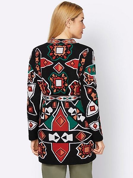 heine Strickjacke Jacquardstrickjacke . günstig online kaufen