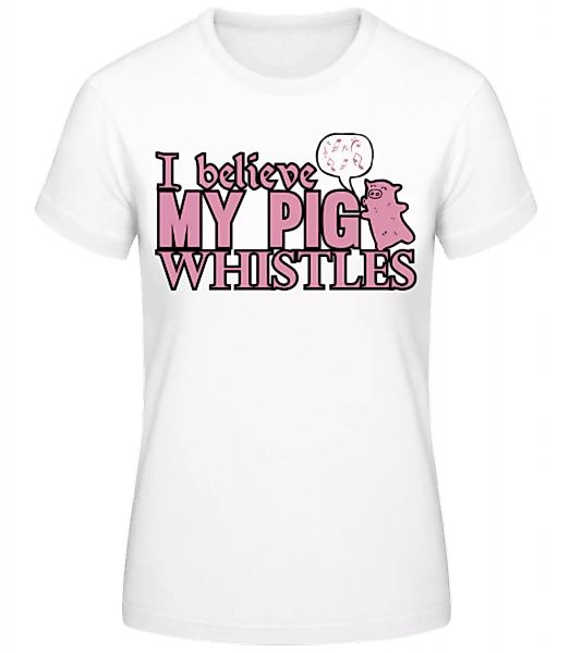 My Pig Whistles · Frauen Basic T-Shirt günstig online kaufen