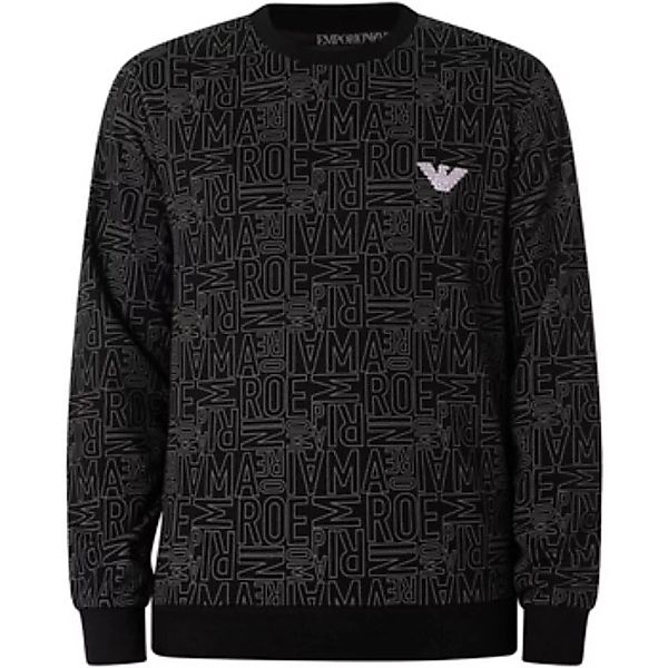 Emporio Armani  Pyjamas/ Nachthemden Lounge-Marken-Sweatshirt günstig online kaufen