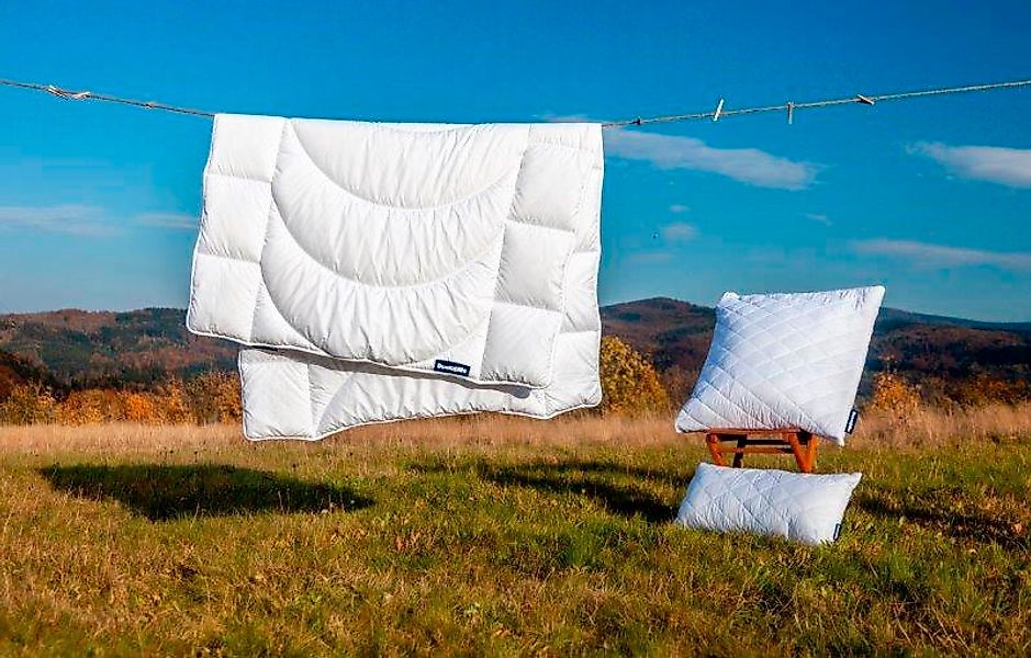 Dunlopillo Microfaserbettdecke "Home Bettdecken Sommer und Winter" warm Fül günstig online kaufen