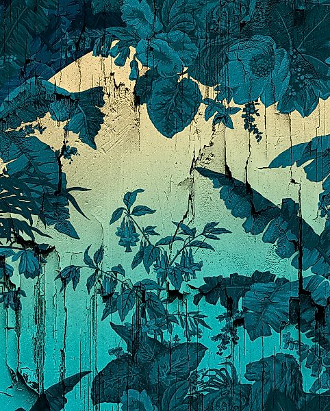 Komar Bild "Mur en Ruine" Natur 1 Stk. tlg. Wandbild zur Dekoration - ohne günstig online kaufen