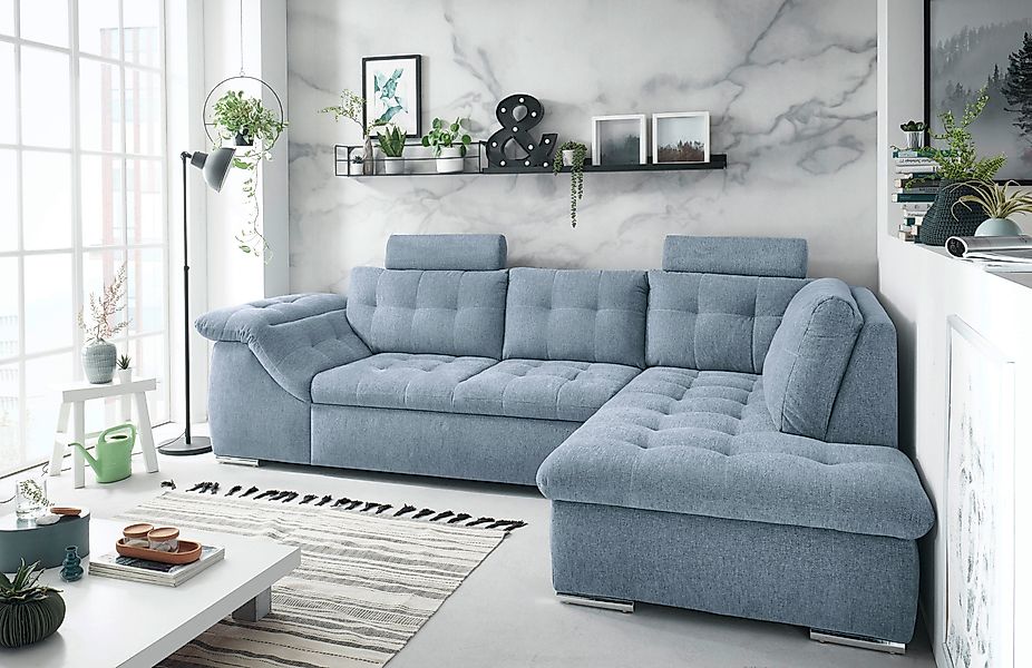 ED EXCITING DESIGN Ecksofa Oman L-Form, günstig online kaufen