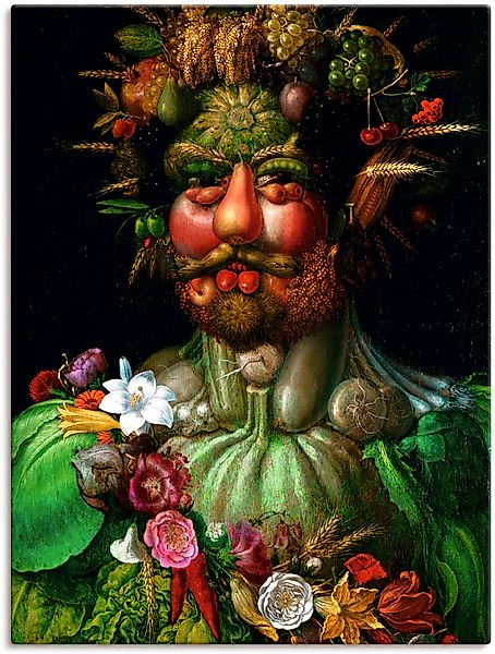 Artland Wandbild »Vertumnus (Kaiser Rudolf II.). 1590«, Porträts, (1 St.), günstig online kaufen