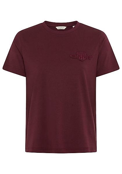 Gant T-Shirt REG TONAL SHIELD SS günstig online kaufen