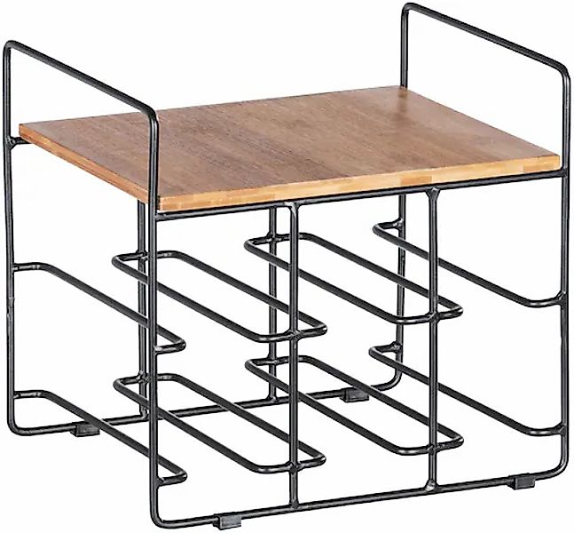 WENKO Weinflaschenhalter »Modell Loft«, Flaschenregal für 6 Flaschen mit Ab günstig online kaufen
