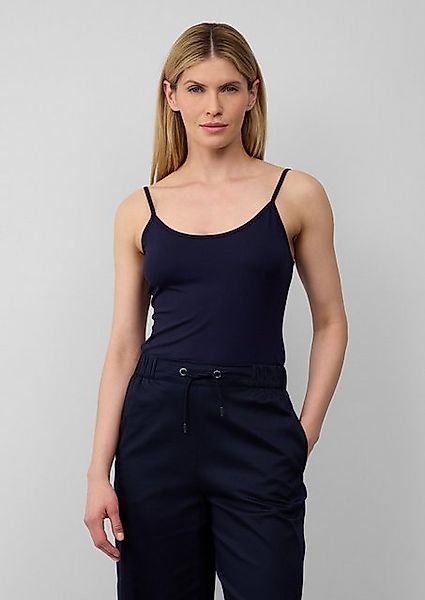 s.Oliver BLACK LABEL Shirttop Slim-Fit-Top mit verstellbaren Spaghettiträge günstig online kaufen