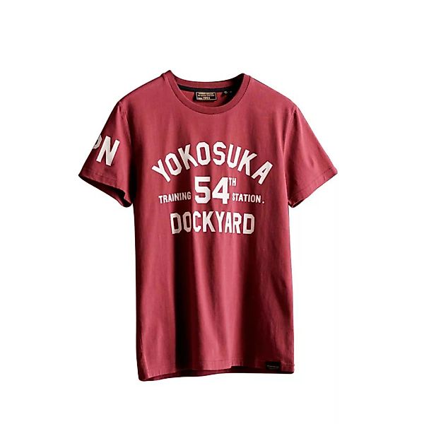 Superdry Japan Unit Kurzarm T-shirt M Oxblood günstig online kaufen