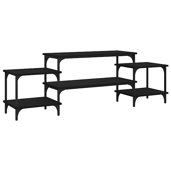 Vidaxl Tv-schrank Schwarz 157x35x52 Cm Holzwerkstoff günstig online kaufen