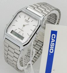 CASIO VINTAGE Chronograph AQ-230A-7DMQYES, Quarzuhr, Armbanduhr, günstig online kaufen