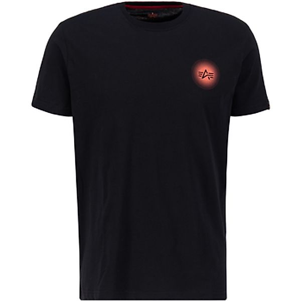 Alpha Industries  T-Shirts & Poloshirts Doted SL T-Shirt - black günstig online kaufen