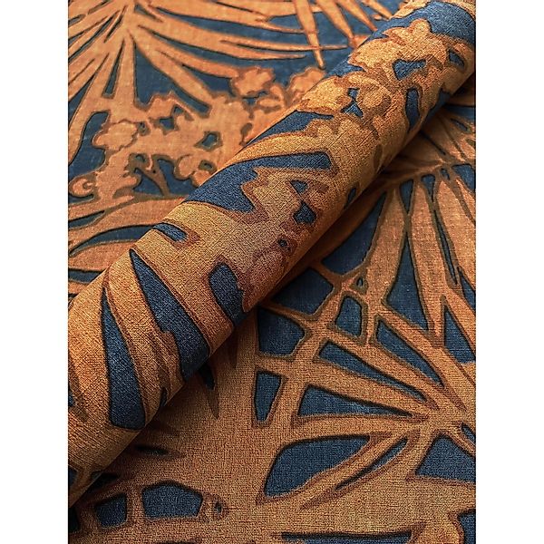 Newroom Vliestapete Tereza Petrol Dschungel Modern FSC® günstig online kaufen