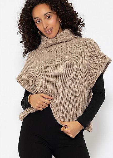 SASSYCLASSY Pullunder Oversize Pullunder Damen mit Turtleneck Elegant günstig online kaufen