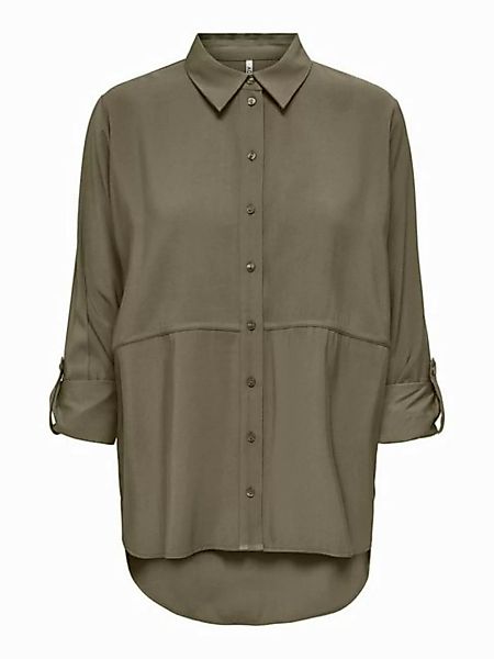 JACQUELINE de YONG Blusenshirt Bluse Hemdkragen Voluminöse Ärmel Bündchen 8 günstig online kaufen