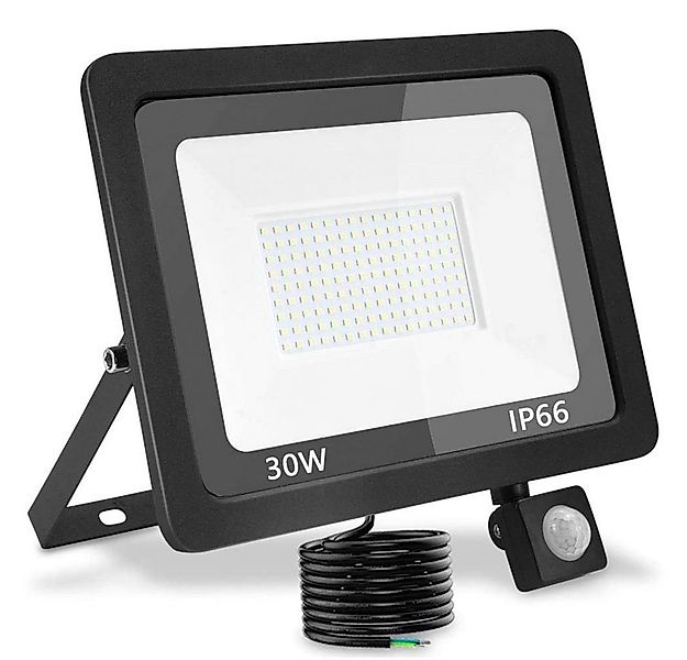VIVIHEYDAY LED Flutlichtstrahler Flutlicht LED Wasserdicht Strahler Mit Bew günstig online kaufen