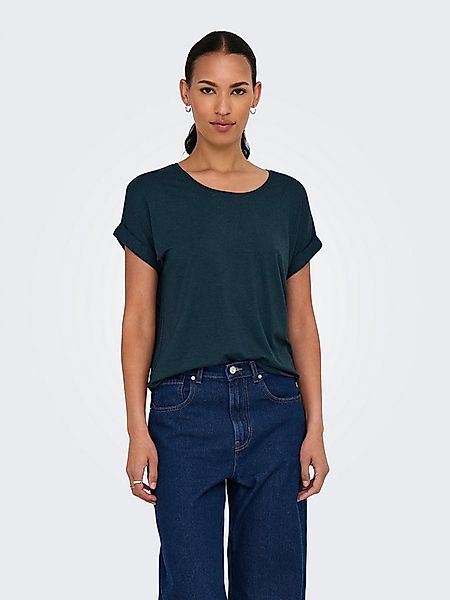 ONLY T-Shirt ONLMOSTER – Kurzarmshirt mit Aufschlag und klassischem Look un günstig online kaufen