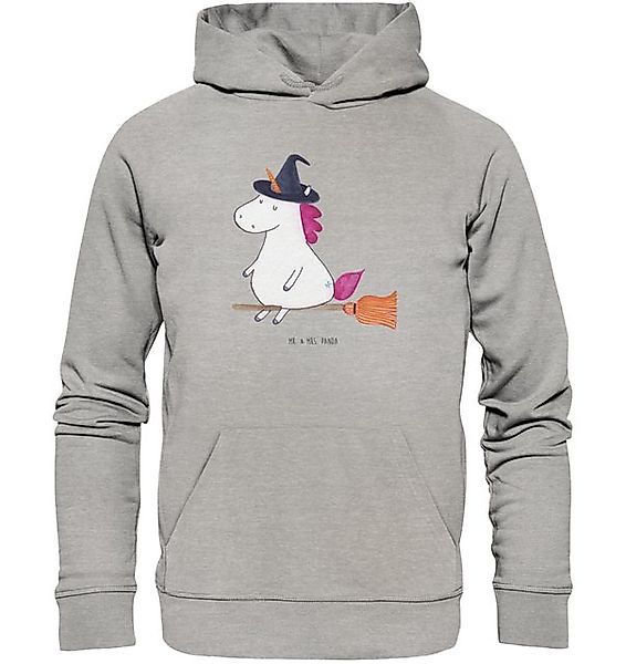 Mr. & Mrs. Panda Hoodie Größe XL Einhorn Hexe - Heather Grey - Geschenk, Fr günstig online kaufen