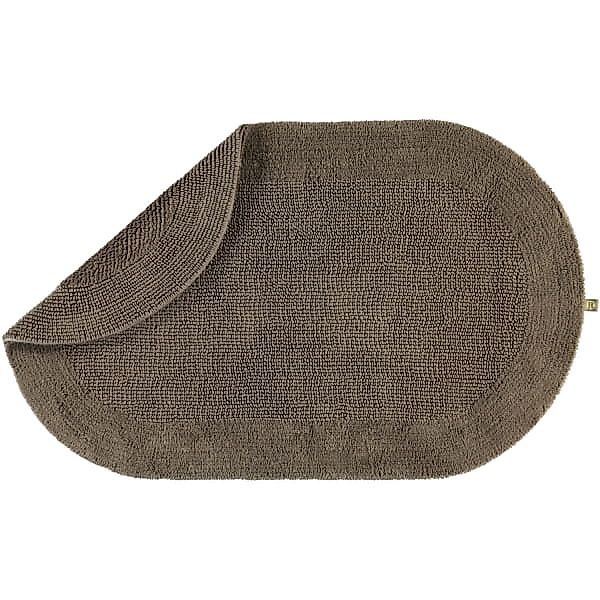 Rhomtuft - Badteppiche Exquisit - Farbe: taupe - 58 - 70x130 cm günstig online kaufen
