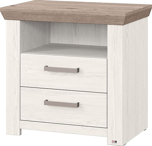 set one by Musterring Nachtkommode »York Schlafen« 1 Stk. tlg. mit zwei Sch günstig online kaufen