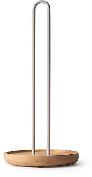 Continenta Küchenrollenhalter Gummibaum-Sockel, (1-St), Ø14x31,6 cm, Siliko günstig online kaufen